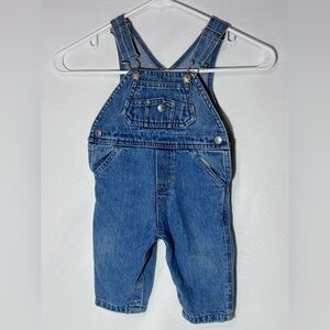 Vintage Sprockets Denim Overalls Boys 6/9 Months